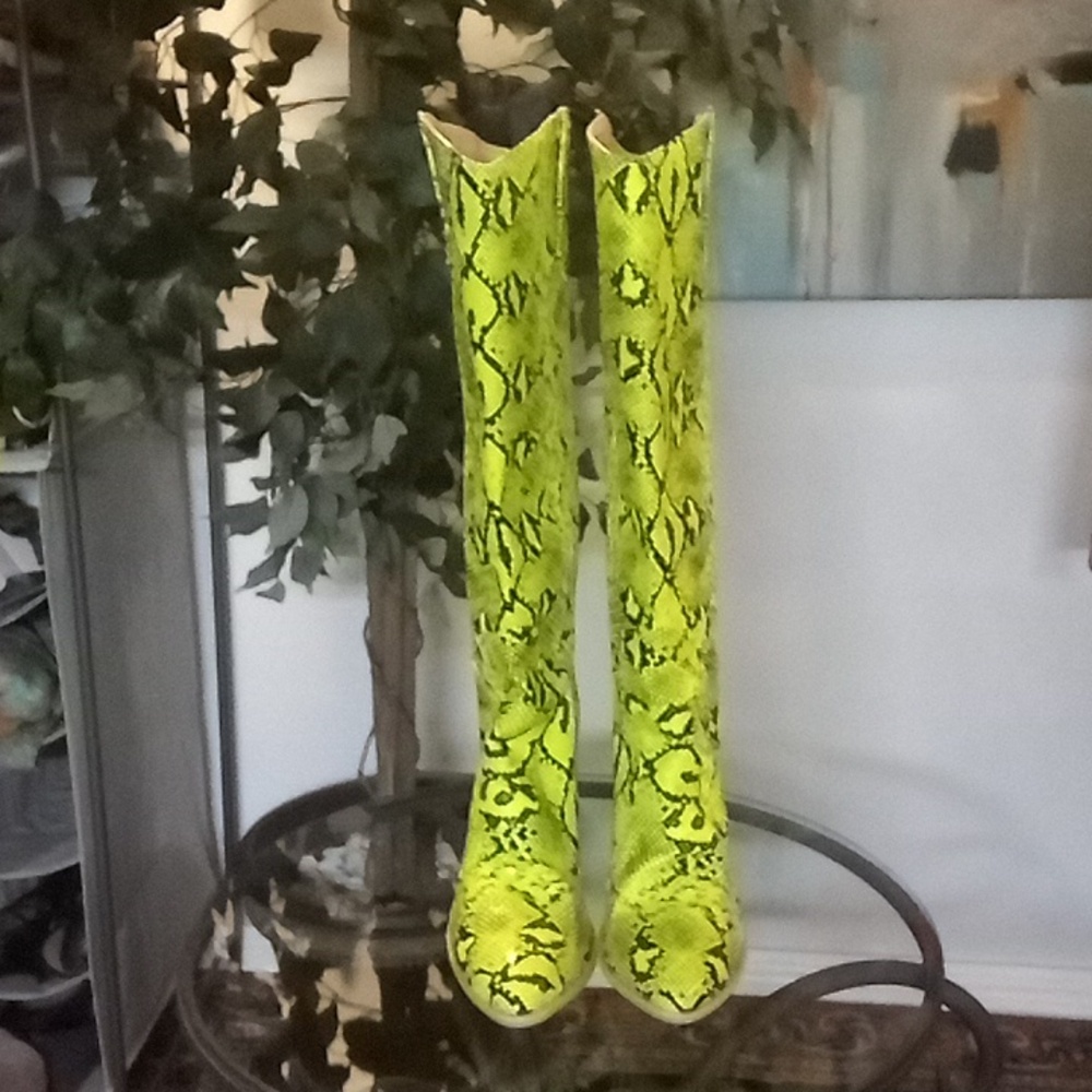 Sexy Snakeskin Western Boots EU size 44 (US 10.5) - Picture 2 of 10